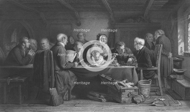 'The Foundling', c1869. Artist: P Lightfoot.