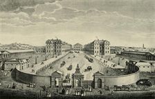 The Foundling Hospital c1753, (1925). Creator: Unknown