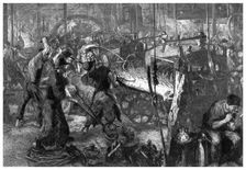 The Foundry c1880-1882.Artist: W Manfield