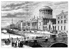 The Four Courts, Dublin, Ireland, 1900