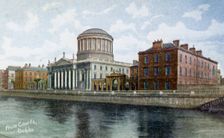 The Four Courts, Dublin, Ireland, c1900s-c1920s(?)