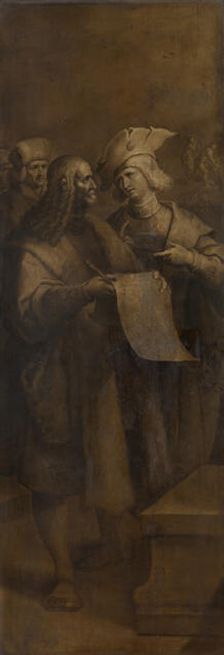 The Four Crowned Martyrs at Work, 1624. Creator: Frans Francken II