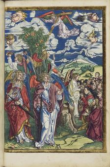 The four angels with the winds and the 144,000 sealed ones, 1511. Creator: Dürer, Albrecht (1471-1528)