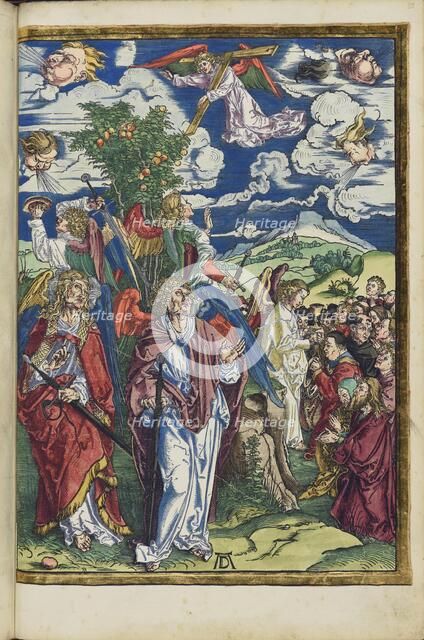 The four angels with the winds and the 144,000 sealed ones, 1511. Creator: Dürer, Albrecht (1471-1528).