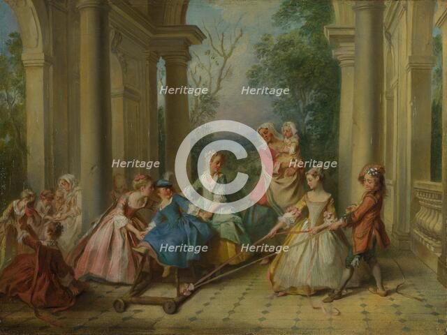 The Four Ages of Man: Childhood, ca 1735. Artist: Lancret, Nicolas (1690-1743)