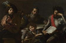 The Four Ages of Man, c. 1629. Artist: Valentin de Boullogne (1591-1632)