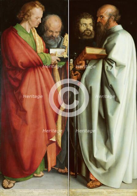 The Four Apostles, 1526. Creator: Dürer, Albrecht (1471-1528).