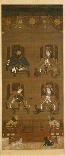 The Four Deities of Koyasan Temple Complex, late 14th century. Creator: Unknown