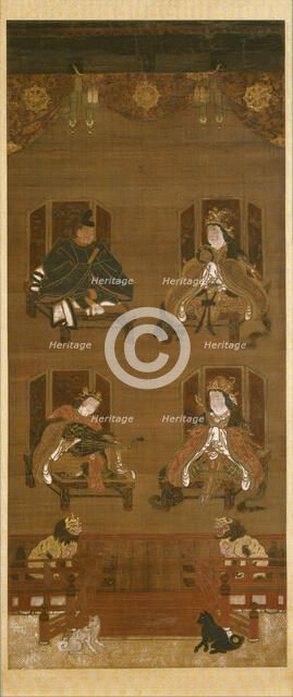 The Four Deities of Koyasan Temple Complex, late 14th century. Creator: Unknown.