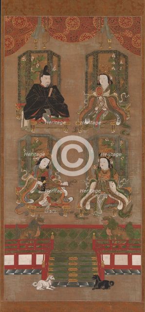 The Four Deities of Mount Koya, 16th century. Creator: Unknown.