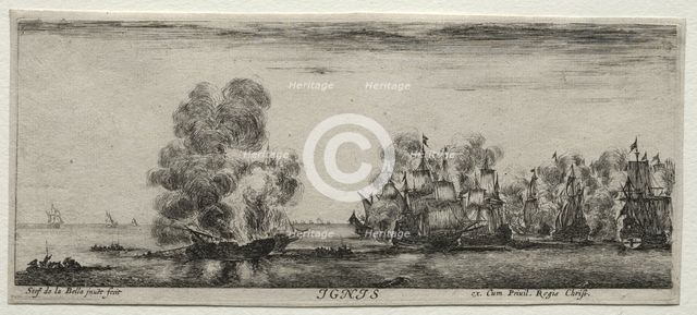 The Four Elements: Ignis. Creator: Stefano Della Bella (Italian, 1610-1664).