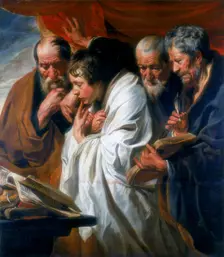 The Four Evangelists 1620-1625. Artist: Jacob Jordaens