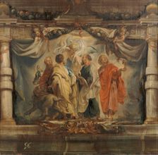 The Four Evangelists, 17th century. Creator: Unknown