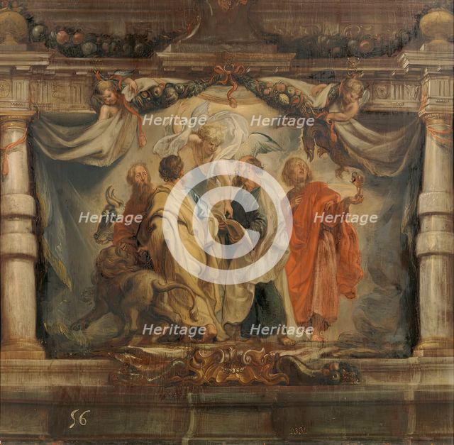 The Four Evangelists, 17th century.  Creator: Unknown.