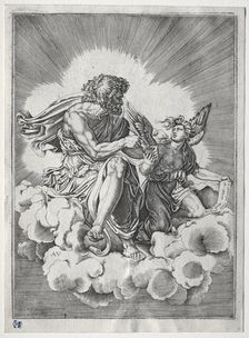 The Four Evangelists: St. Matthew, c. 1518. Creator: Unknown