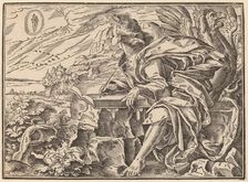 The Four Horsemen of the Apocalypse, published 1630. Creator: Christoph Maurer
