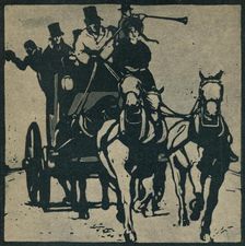 The Four-In-Hand c1898, (1935). Creator: William Nicholson