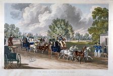 The Four-in-Hand Club, Hyde Park London, 1838. Artist: J Harris