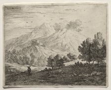 The Four Mountains. Creator: Karel Dujardin (Dutch, c. 1622-1678)