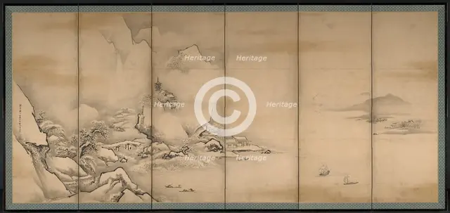 The Four Seasons, 1668. Creator: Kano Tan?y? (Japanese, 1602-1674).