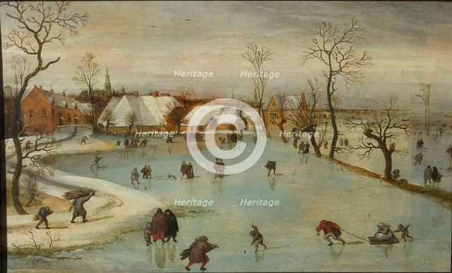 The Four Seasons: Winter, 1577. Creator: Grimmer, Jacob (ca 1525-1590).