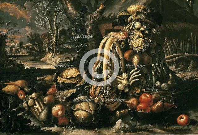 The Four Seasons: Winter, Between 1685 and 1695. Creator: Rasio, Antonio (active 1677-c. 1695).
