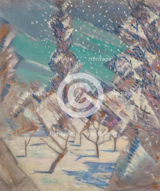 The Four Seasons: Winter, c1918. Creator: Nevinson, Christopher Richard Wynne (1889-1946).