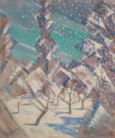 The Four Seasons: Winter, c1918. Creator: Nevinson, Christopher Richard Wynne (1889-1946)