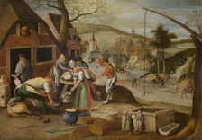 The Four Seasons: Autumn, 1607. Creator: Grimmer, Abel (1570-1619)