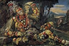 The Four Seasons: Autumn, Between 1685 and 1695. Creator: Rasio, Antonio (active 1677-c. 1695)