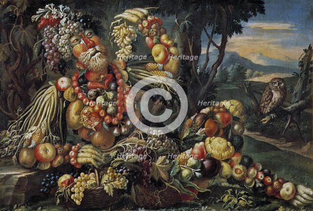 The Four Seasons: Autumn, Between 1685 and 1695. Creator: Rasio, Antonio (active 1677-c. 1695).