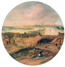 The Four Seasons, Autumn c1600. Artist: Abel Grimmer