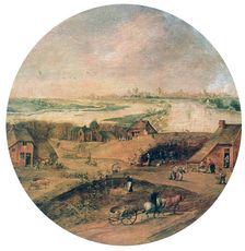 The Four Seasons, Autumn c1600. Artist: Abel Grimmer