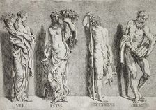 The Four Seasons, between 1515 and 1573. Creators: Battista del Moro, Giulio Romano