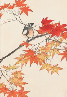 The Four Seasons Bird and Flower Albums (Keinen Kacho Gafu), 1891-1892. Creator: Keinen, Imao (1845-1924)