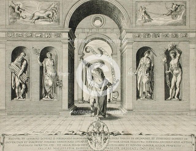 The Four Seasons in Niches, c1607. Creator: Aegidius Sadeler II.