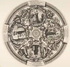 The Four Seasons, mid to late 17th century. Creator: Abraham Bosse