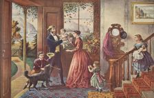 The Four Seasons of Life - Middle Age, The Season of Strength , pub. 1868, Currier & Ives (Colour