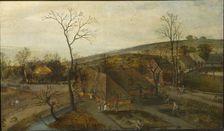 The Four Seasons: Spring, 1577. Creator: Grimmer, Jacob (ca 1525-1590)