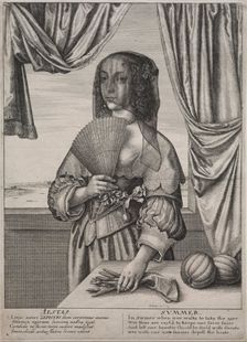 The Four Seasons: Summer, 1641. Creator: Wenceslaus Hollar (Bohemian, 1607-1677)