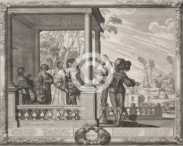 The Four Seasons: Summer, 1635. Creator: Abraham Bosse (French, 1602-1676).