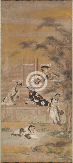 The Four Pleasures, 17th century. Creator: Iwasa Matabei (Japanese, 1578-1650), attributed to.