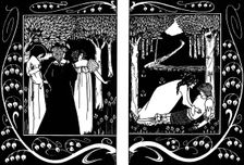 The Four Queens and Lancelot, 1893-1894