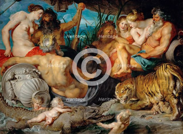 The Four Rivers of Paradise (The Four Continents).