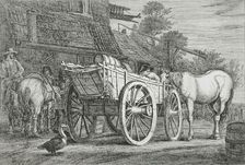 The Four-Wheeled Cart, 1643 . Creator: Gerrit Claesz Bleker