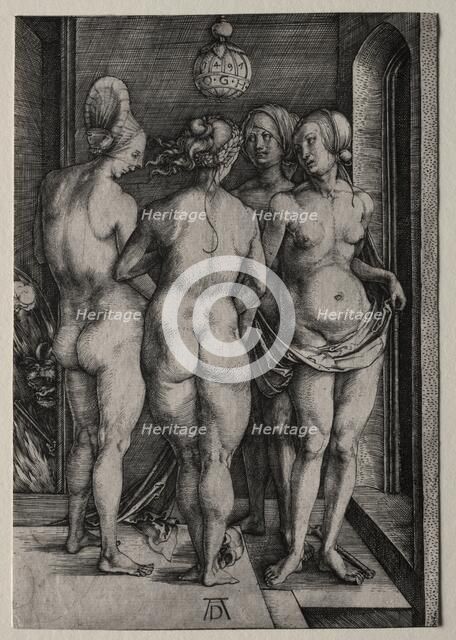 The Four Witches (Four Naked Women), 1497. Creator: Albrecht Dürer (German, 1471-1528).
