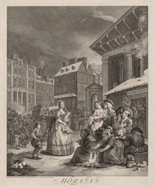 The Four Times of Day: Morning, 1738. Creator: William Hogarth (British, 1697-1764)