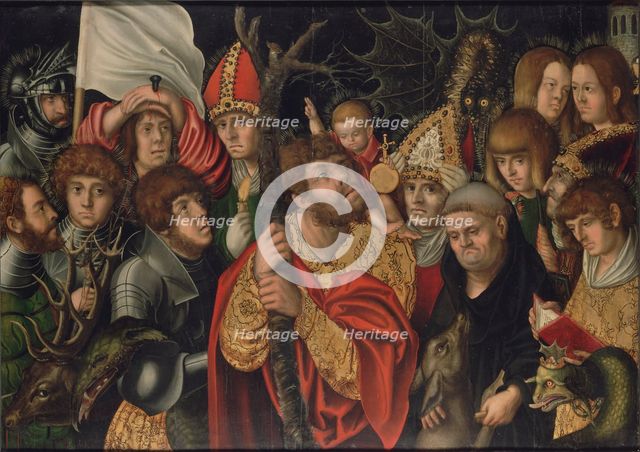 The Fourteen Helpers in Need, ca 1505-1508.
