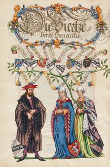 The Fourteenth Generation, Wilhelm Derrer, about 1626-1711. Creator: Unknown
