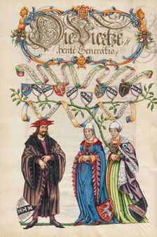 The Fourteenth Generation, Wilhelm Derrer, about 1626-1711. Creator: Unknown